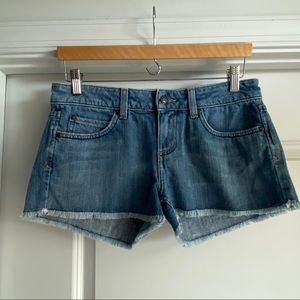 Juicy Couture Cutoff Jean Shorts